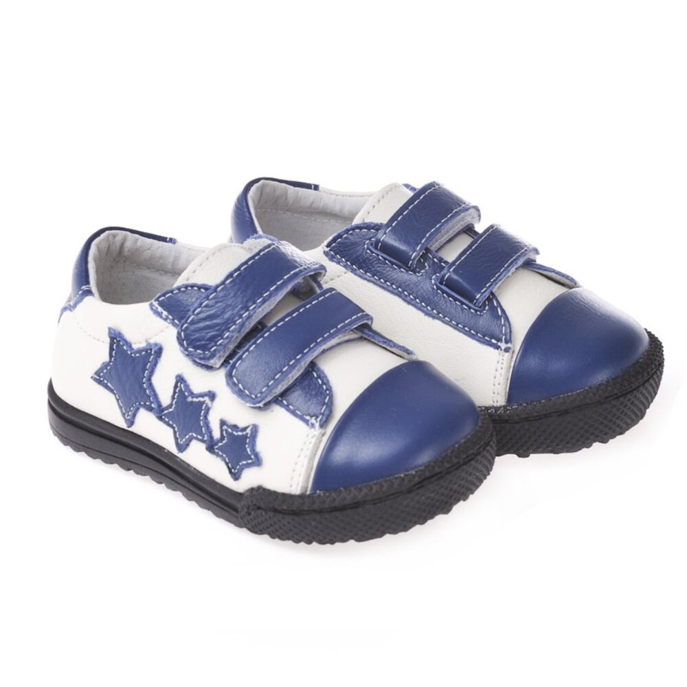 NEW ⭐️ Navy Blue/White Stars Sneaker - Multiple Toddler Sizes